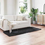 Vidaxl tapijt van imitatie tafalla zwart 80 x 200 cm polyester - afbeelding 1