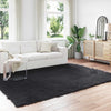 Vidaxl nep schapenvacht tapijt tafalla zwart 240 x 340 cm polyester