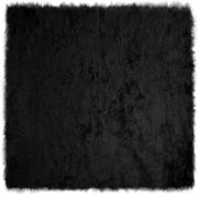 Vidaxl tapijt van imitatie tafalla zwart 200 x 200 cm polyester - afbeelding 2