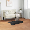 Vidaxl nep schapenvacht tapijt tafalla zwart 50 x 80 cm polyester
