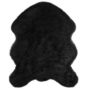 Vidaxl tapijt van imitatie tafalla zwart 50 x 80 cm polyester - afbeelding 2