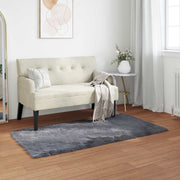 Vidaxl tapijt van imitatie tafalla antracietkleurig 60 x 110 cm - afbeelding 1