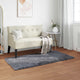 Vidaxl nep schapenvacht tapijt tafalla antraciet 60 x 110 cm polyester