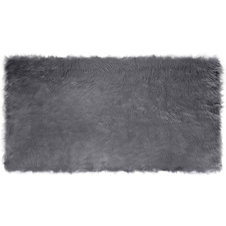 Vidaxl tapijt van imitatie tafalla antracietkleurig 80 x 150 cm