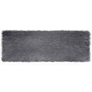 Vidaxl tapijt van imitatie tafalla antracietkleurig 80 x 250 cm - afbeelding 2
