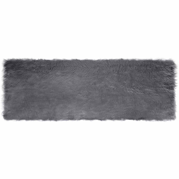 Vidaxl tapijt van imitatie tafalla antracietkleurig 80 x 250 cm