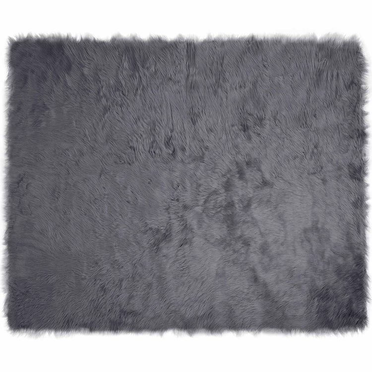 Vidaxl tapijt van imitatie tafalla antracietkleurig 240 x 340 cm