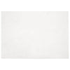 Vidaxl nep konijnenbont tapijt olite wit 140 x 200 cm polyester