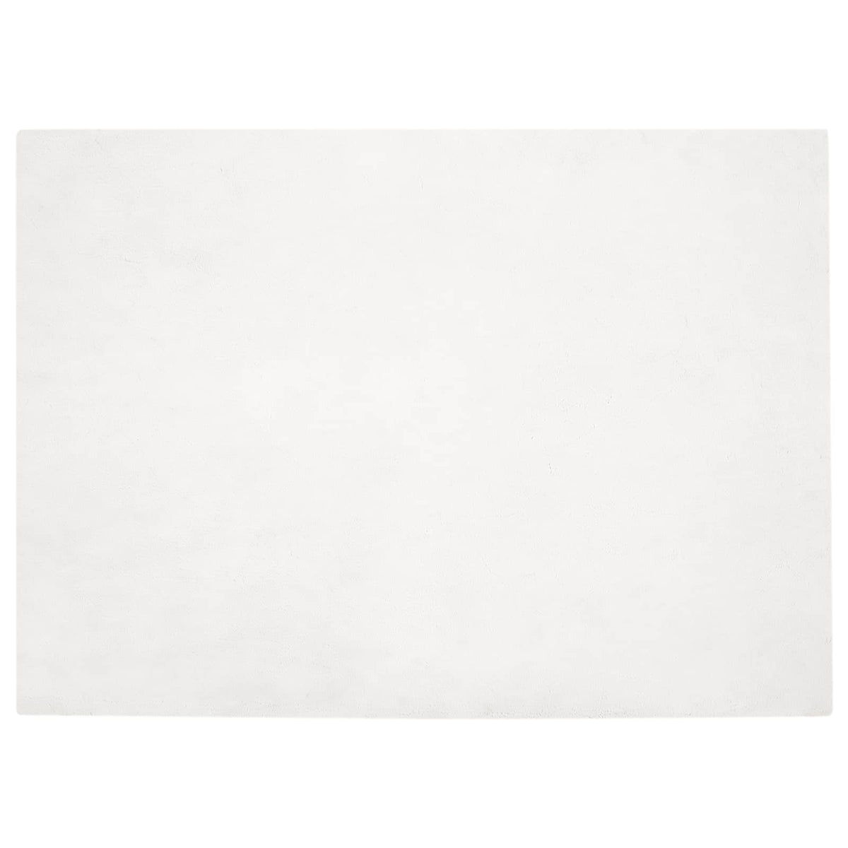Vidaxl nep konijnenbont tapijt olite wit 200 x 280 cm polyester