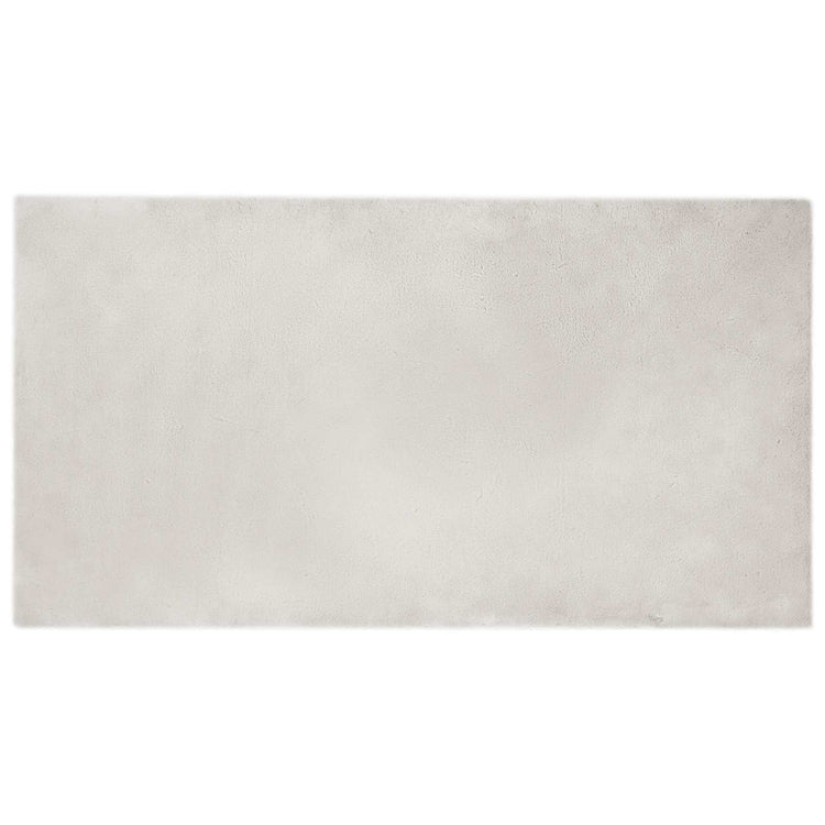 Vidaxl nep konijnenbont tapijt olite beige 80 x 150 cm polyester