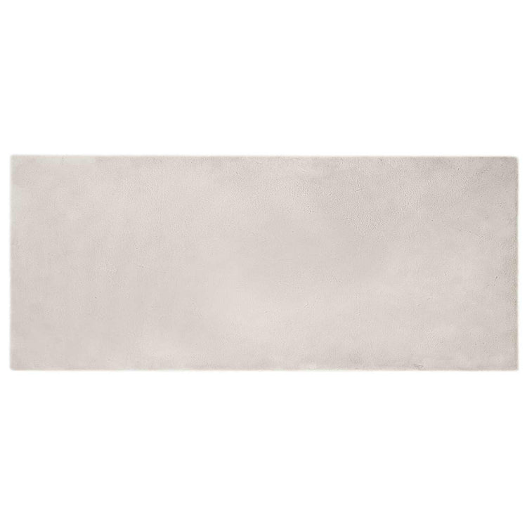 Vidaxl antislip vloerkleed van imitatie konijnenbont olite beige