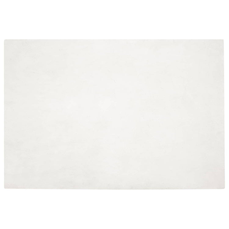 Vidaxl antislip vloerkleed van imitatie konijnenbont olite polyester