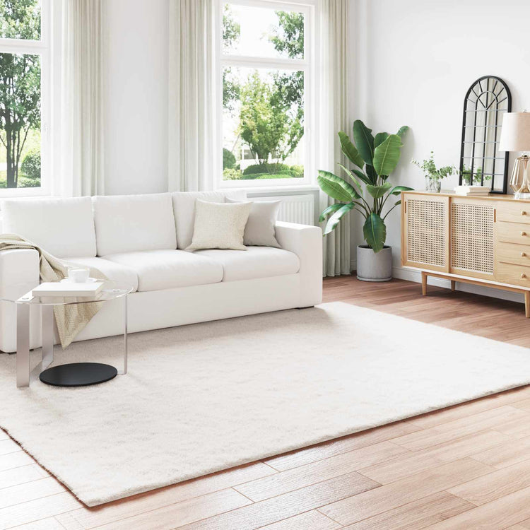 Vidaxl antislip vloerkleed van imitatie konijnenbont olite polyester