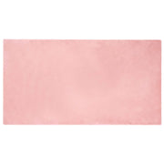 Vidaxl antislip vloerkleed van imitatie konijnenbont olite roze - afbeelding 2