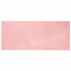 Vidaxl nep konijnenbont tapijt olite roze 80 x 200 cm polyester