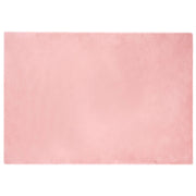 Vidaxl antislip vloerkleed van imitatie konijnenbont olite roze - afbeelding 2