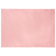 Vidaxl antislip vloerkleed van imitatie konijnenbont olite roze - afbeelding 2