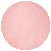 Vidaxl antislip vloerkleed van imitatie konijnenbont olite roze - afbeelding 2