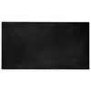 Vidaxl nep konijnenbont tapijt olite zwart 80 x 150 cm polyester