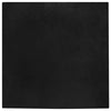 Vidaxl nep konijnenbont tapijt olite zwart 200 x 200 cm polyester