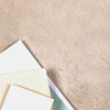 Vidaxl nep konijnenbont tapijt olite taupe 80 x 150 cm polyester