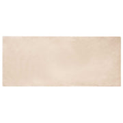 Vidaxl antislip vloerkleed van imitatie konijnenbont olite taupe - afbeelding 2