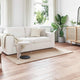 Vidaxl antislip vloerkleed van imitatie konijnenbont olite taupe