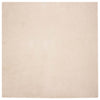 Vidaxl nep konijnenbont tapijt olite taupe 120 x 120 cm polyester