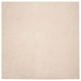 Vidaxl antislip vloerkleed van imitatie konijnenbont olite taupe - afbeelding 2