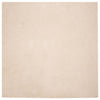 Vidaxl nep konijnenbont tapijt olite taupe 200 x 200 cm polyester