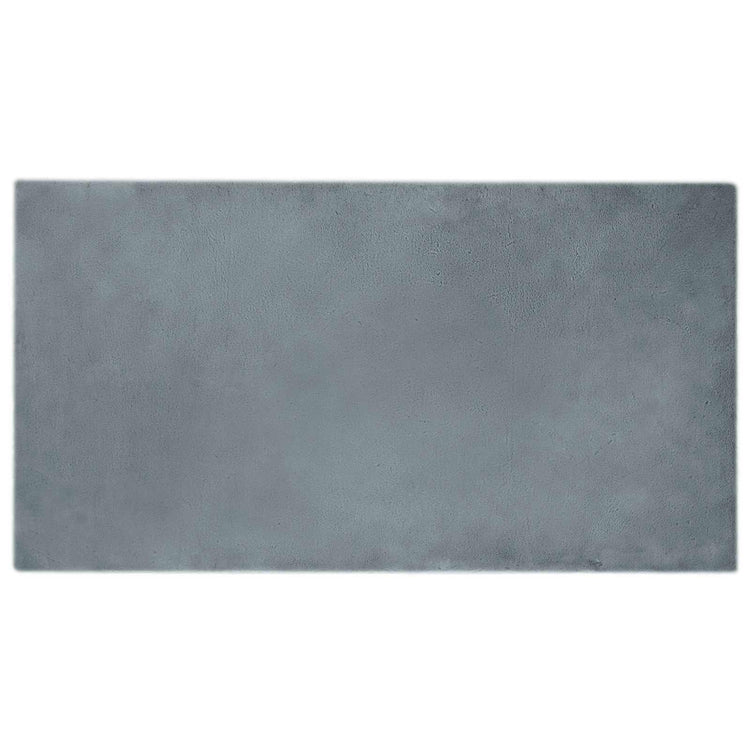 Vidaxl antislip vloerkleed van imitatie konijnenbont olite 60 x 110 cm