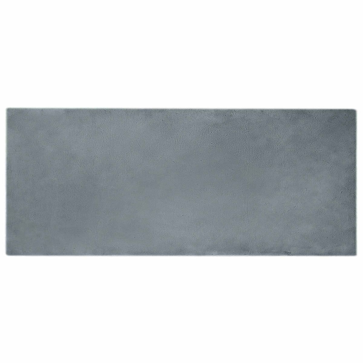 Vidaxl nep konijnenbont tapijt olite antraciet 100 x 200 cm polyester