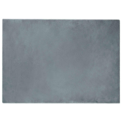 Vidaxl nep konijnenbont tapijt olite antraciet 200 x 280 cm polyester