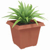 Vidaxl vierkante bloempot 24 pcs baksteenrood 43 x 43 x 33,5 cm