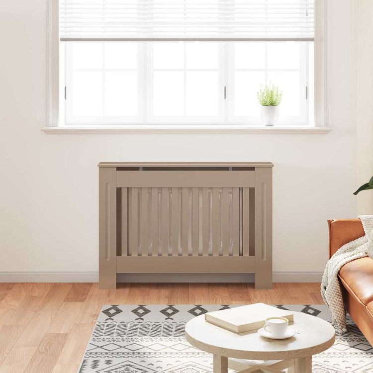 Vidaxl radiatorafdekking 2 st sonoma eiken 112 x 19 x 81,5 cm