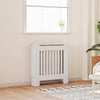 Vidaxl radiatorafdekking 2 pcs wit 78 x 19 x 81,5cm bewerkt hout