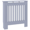 Vidaxl radiatorafdekking grijs 78 x 19 x 81,5cm bewerkt hout