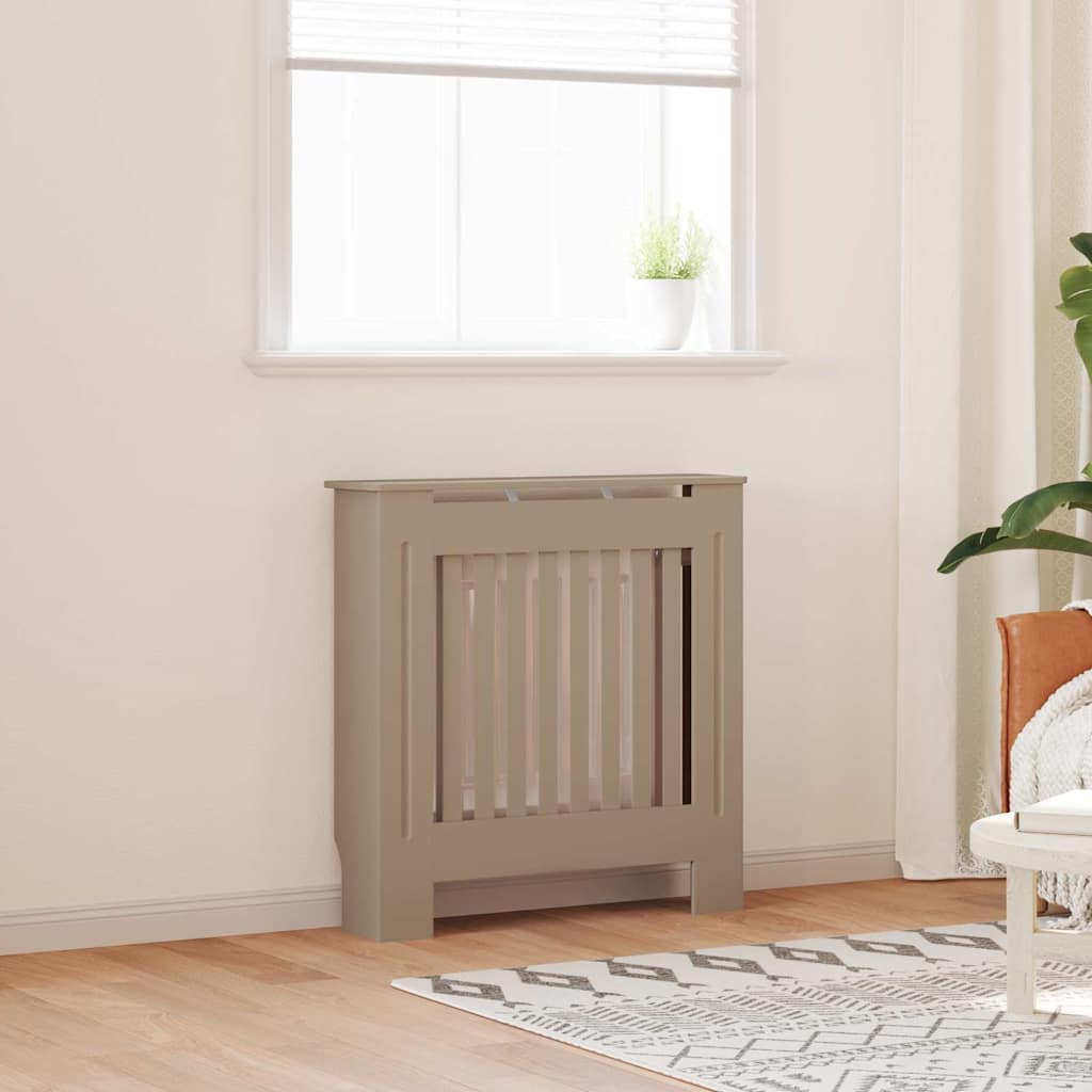Vidaxl radiatorafdekking sonoma eiken 78 x 19 x 81,5cm bewerkt hout