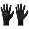 Vidaxl werkhandschoenen 12 pcs zwart 10 xl polyester