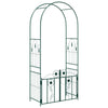 Vidaxl tuin boog met slot groen 102 x 50 x 218 cm