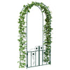 Vidaxl tuin boog met slot groen 102 x 50 x 218 cm
