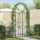 Vidaxl tuin boog effen groen 115 x 37 x 226 cm
