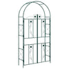 Vidaxl tuin boog effen groen 115 x 37 x 226 cm