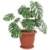 Vidaxl plantenpotten 6 pcs baksteenrood ø 26 x 21.5 cm kunststof