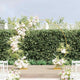 Vidaxl enkele trouwboog goud 220 x 45 x 200 cm staal