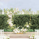 Vidaxl trouwrand goud 195 x 35 x 211 cm staal