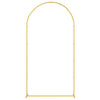 Vidaxl trouwrand goud 100 x 39 x 200 cm staal