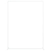 Vidaxl trouwrand wit 150 x 49,5 x 200 cm staal