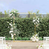 Vidaxl trouwrand goud 150 x 49,5 x 200 cm staal