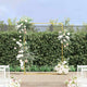 Vidaxl trouwrand goud 150 x 49,5 x 200 cm staal